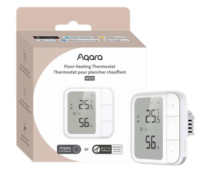 Czujnik inteligentny AQARA Floor Heating Thermostat W500 Termostat do ogrzewania UT-A01D